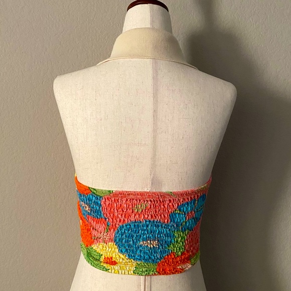 Zara Collared Halter Top - Picture 4 of 5